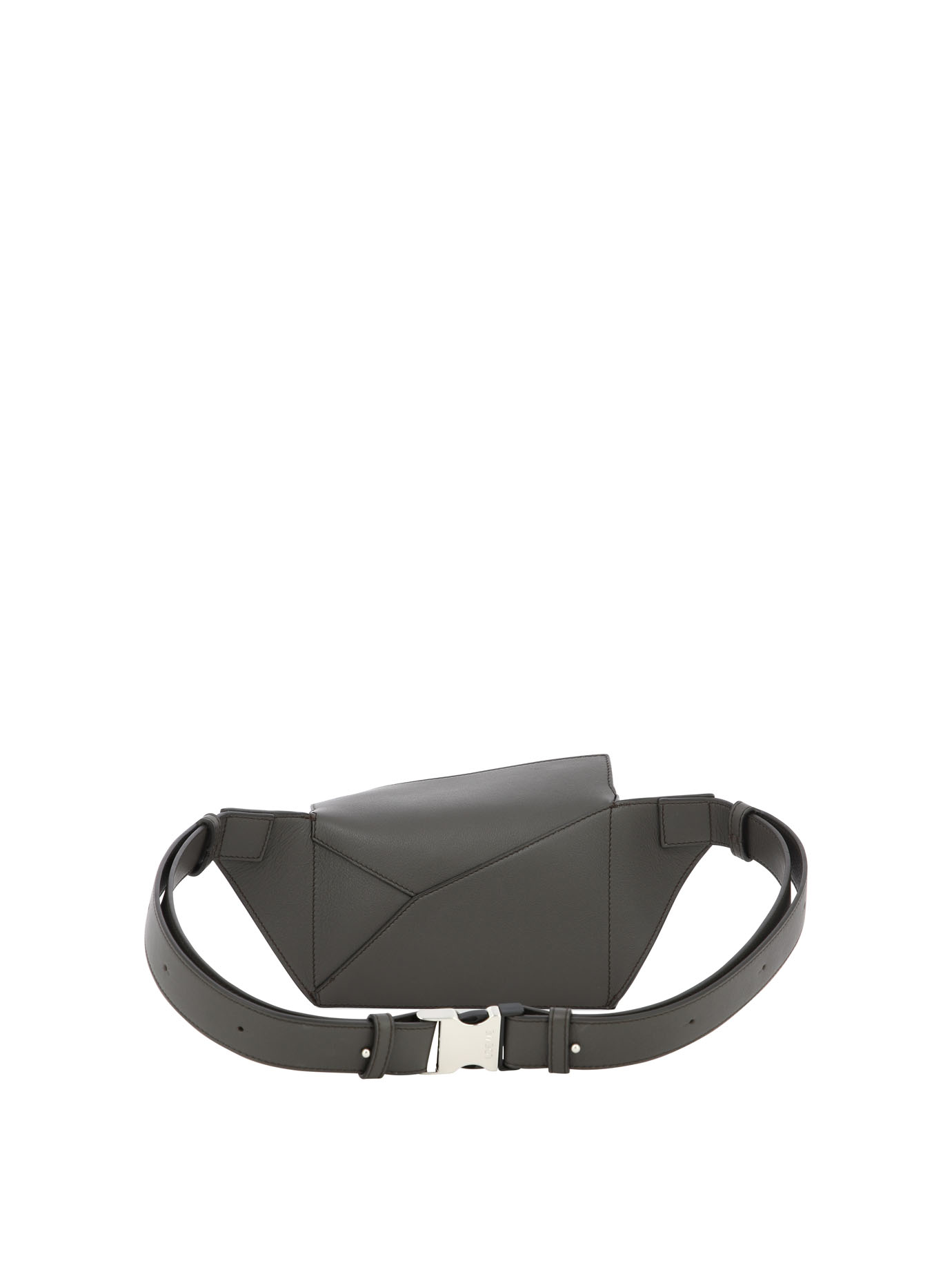 LOEWE Grey Puzzle Mini belt bag